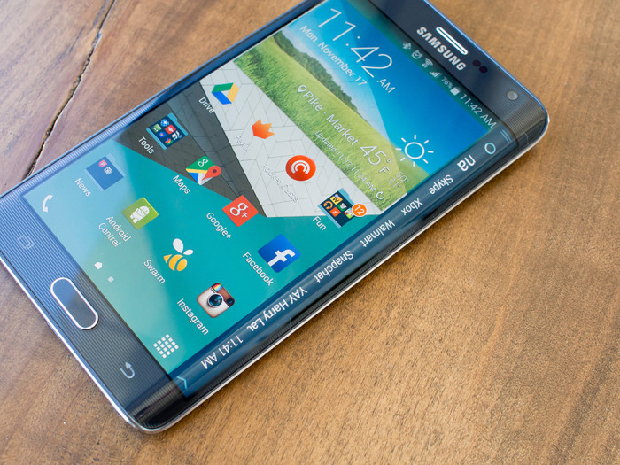 Samsung İki Tarafı Kavisli Ekran Patentini Aldı