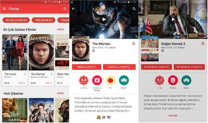 Google Play Movies Türkiye’de Kullanıma Açıldı! 2 google play fimler turkiyede
