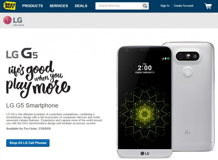 LG G5 Ne Zaman Satışa Çıkacak? 3 LG G5 Ne Zaman Satışa Çıkacak?