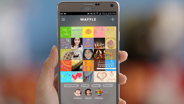 Samsung: Fotoğraf Paylaşımı için Yeni Sosyal Ağ, Waffle 2 Samsung: Fotoğraf Paylaşımı için Yeni Sosyal Ağ, Waffle
