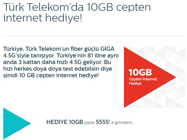Turk Telekom’dan Muthiş Fırsat! 3 Turk Telekom’dan Muthiş Fırsat!