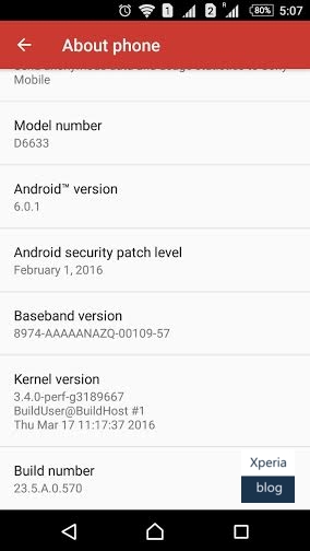 Sony Xperia Z modellerine Android Marshmallow geldi! 2 Sony Xperia Z modellerine Android Marshmallow geldi!