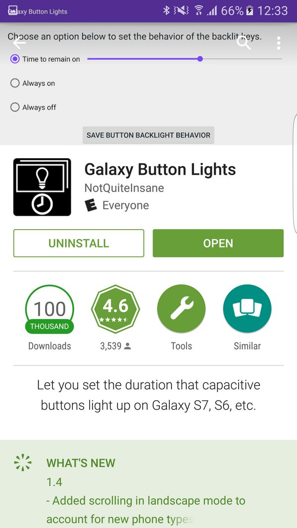 Galaxy S7 ve S7 Edge'in düğmelerindeki ışıklandırma nasıl kapatılır? 2 Galaxy S7 ve S7 Edge'in düğmelerindeki ışıklandırma nasıl kapatılır?