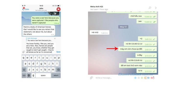 Telegram’ A Mesaj Düzeltme Özelliği Geldi