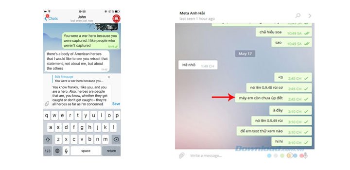 Telegram' a Mesaj Düzeltme Özelliği Geldi 2 Telegram’ a Mesaj Düzeltme Özelliği Geldi