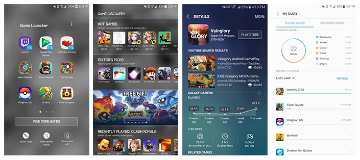 Samsung Game Launcher 2, Oyunlara Güç Katıyor! 2 Samsung Game Launcher 2.0