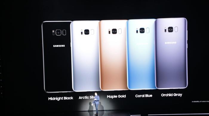 Samsung Galaxy S8 Teknik Özellikleri! 5 Galaxy S8 renk seçeneği