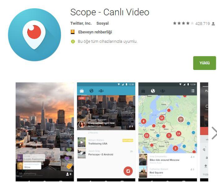 Periscope'un adı değişti! 2 Periscope'un adı değişti!