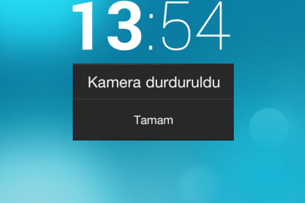 Android Kamera Durduruldu Hatası Nasıl Düzeltilir? 2 Kamera Durduruldu Hatası Çözümü