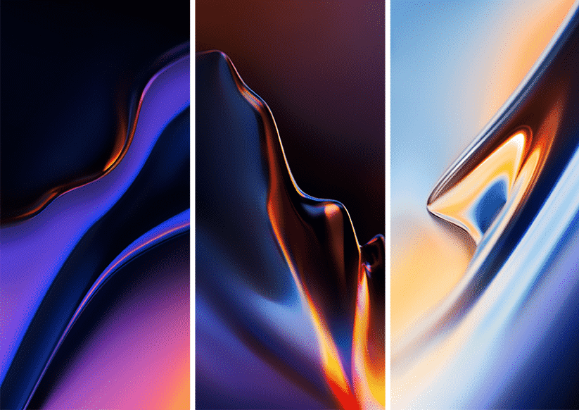 OnePlus 6T'nin duvar kağıtları yayınlandı 2 Screenshot 1