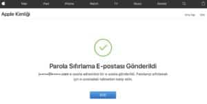 iCloud Şifremi Unuttum Nasıl Açabilirim? 2 E-Posta ile iCloud şifre yenileme