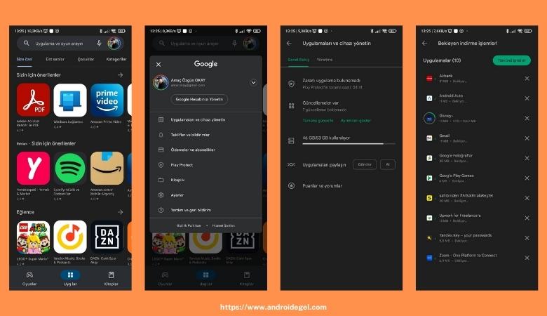 Google Play indirme bekleniyor sorunu nasıl çözülür? 2 google play guncelleme kontrol etme