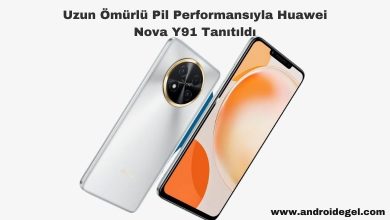Uzun Ömürlü Pil Performansıyla Huawei Nova Y91 Tanıtıldı
